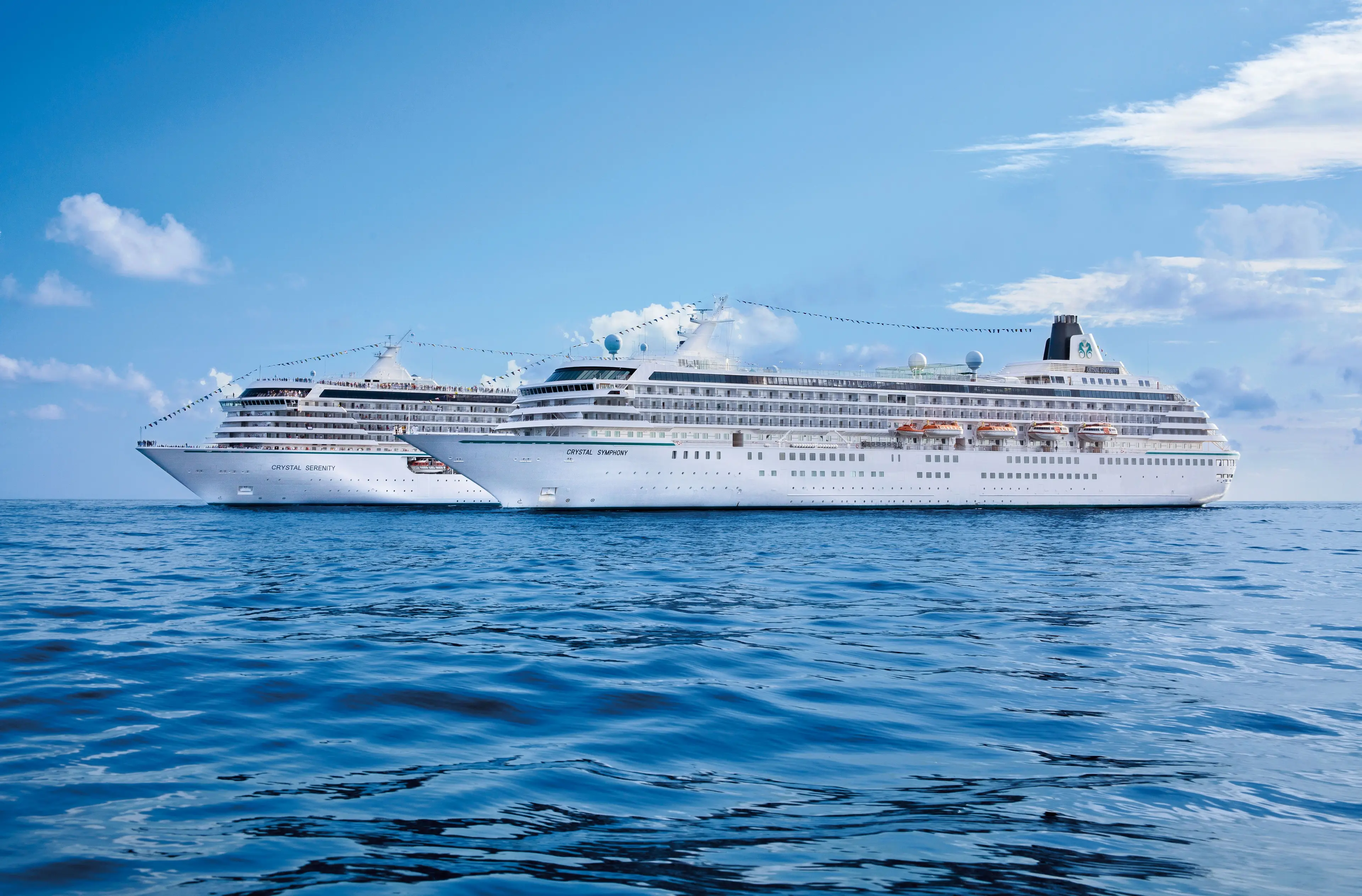 Crystal Serenity and Symphony